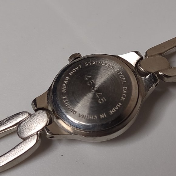 Silver Tone Metal And Blue Rumours Watch - Picture 12 of 14